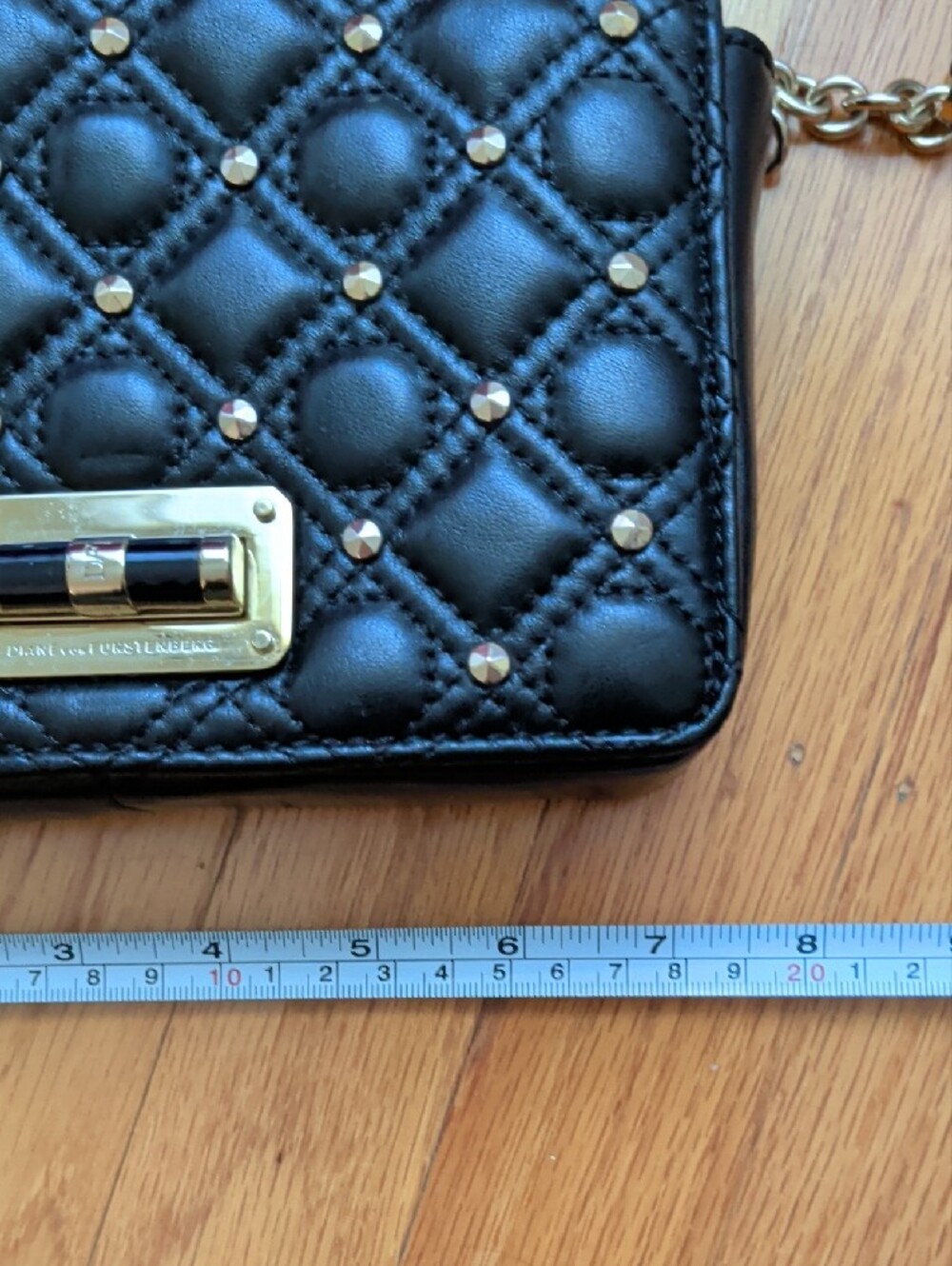 Diane von Furstenberg Leather Crossbody Bag - Picture 7 of 8